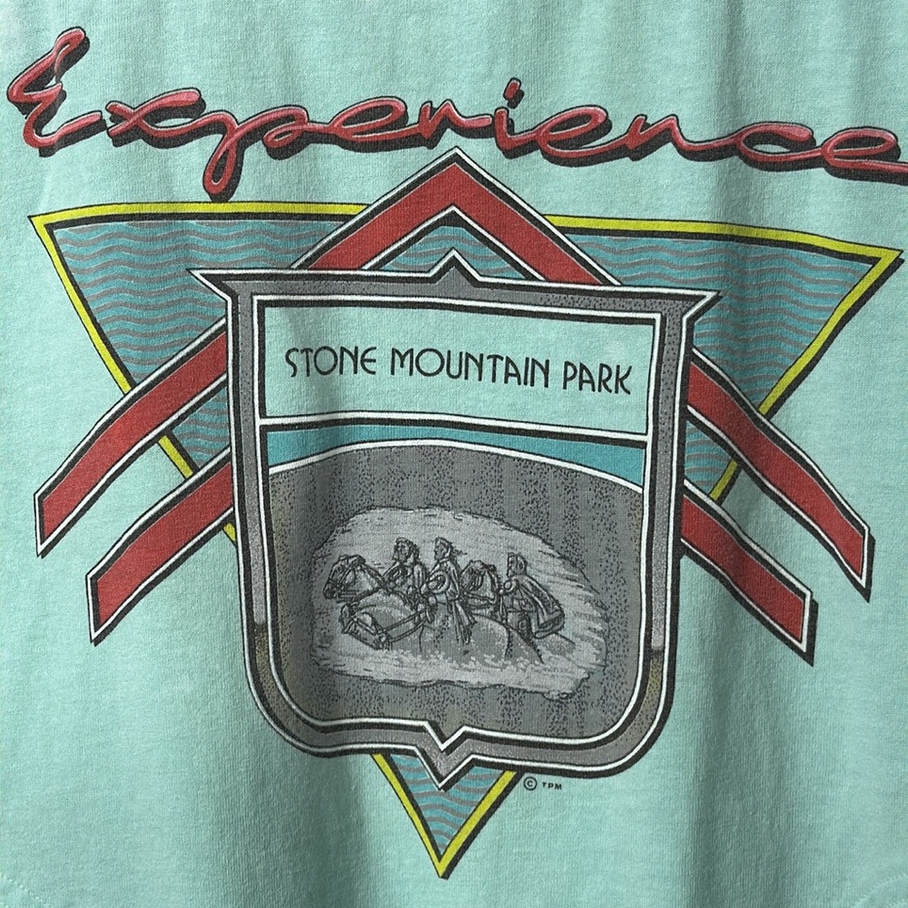 Vintage 80's Women's Stone‎ Mountain Park T-Shirt